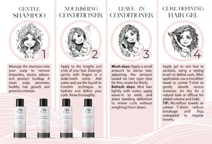 Curly Care Travel Essentials