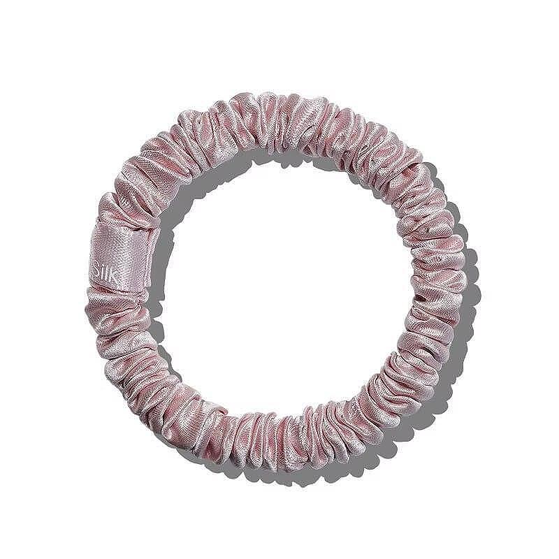 Silk hair elastic (Scrunchie) 1 cm